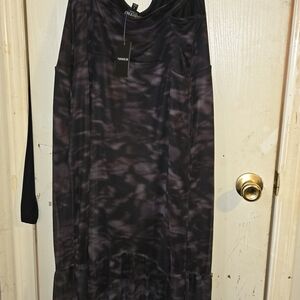 Torrid Nightfall Dark Patterned Maxi Dress